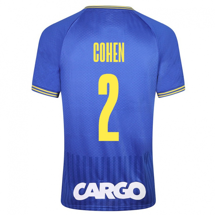 Mujer Fútbol Camiseta Avishay Cohen #2 Azul 2ª Equipación 2023/24 México