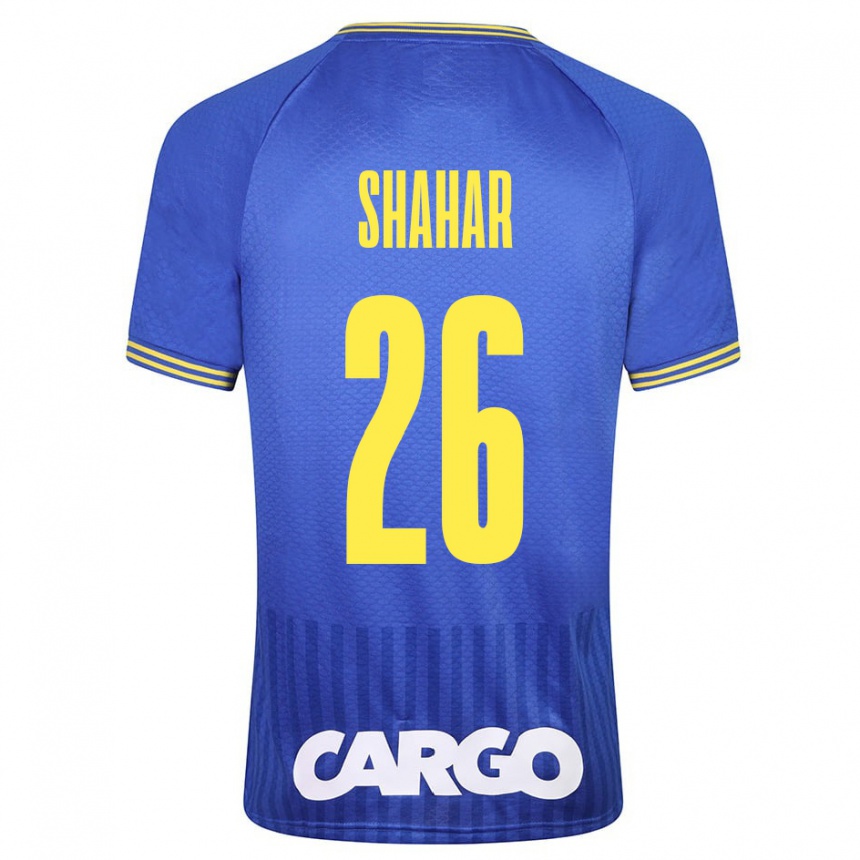 Mujer Fútbol Camiseta Ido Shahar #26 Azul 2ª Equipación 2023/24 México