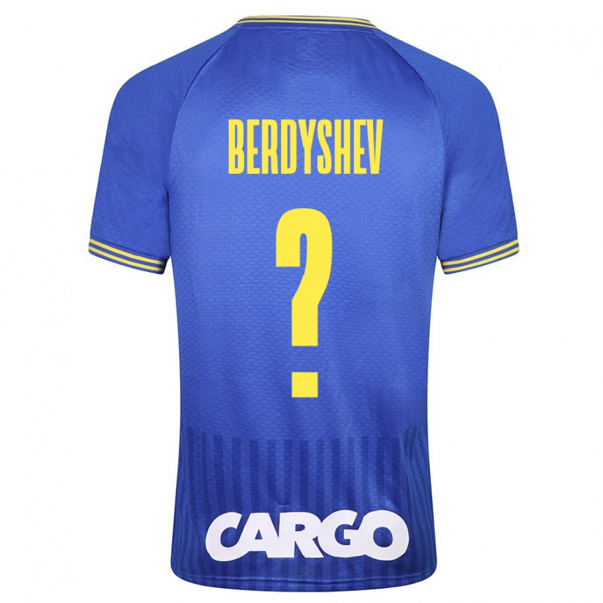 Mujer Fútbol Camiseta Tikhon Berdyshev #0 Azul 2ª Equipación 2023/24 México