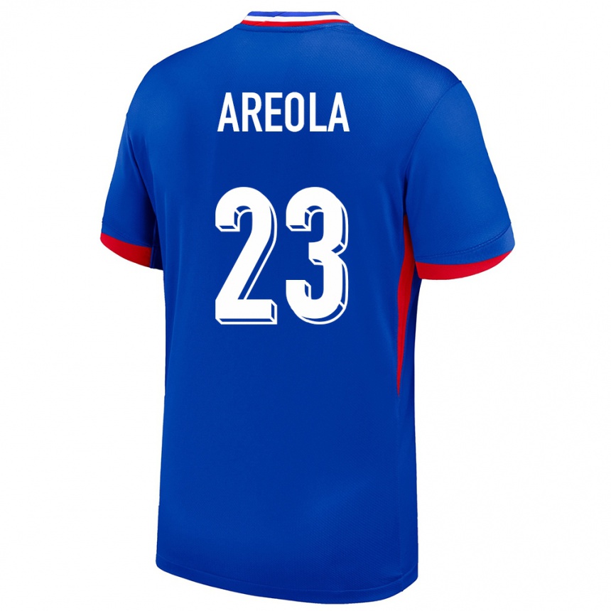 Niño Fútbol Camiseta Francia Alphonse Areola #23 Azul 1ª Equipación 24-26 México