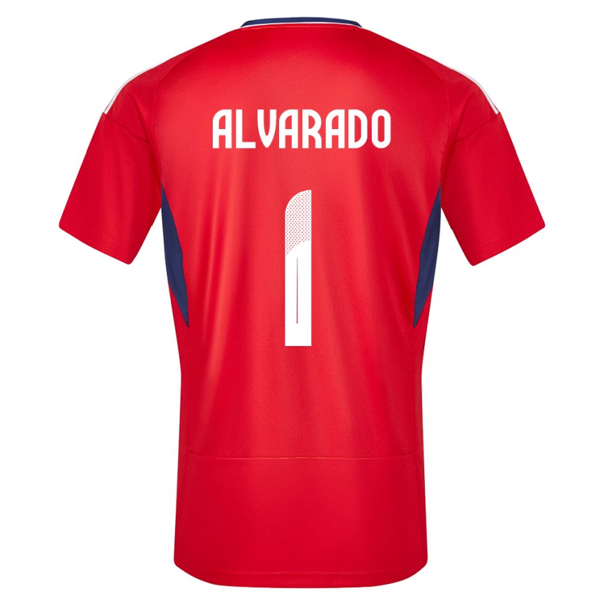 Niño Fútbol Camiseta Costa Rica Esteban Alvarado #1 Rojo 1ª Equipación 24-26 México