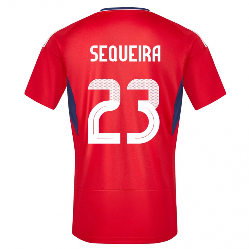 Niño Fútbol Camiseta Costa Rica Patrick Sequeira #23 Rojo 1ª Equipación 24-26 México
