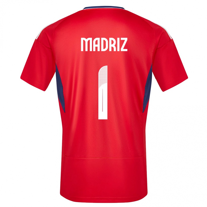 Niño Fútbol Camiseta Costa Rica Abraham Madriz #1 Rojo 1ª Equipación 24-26 México