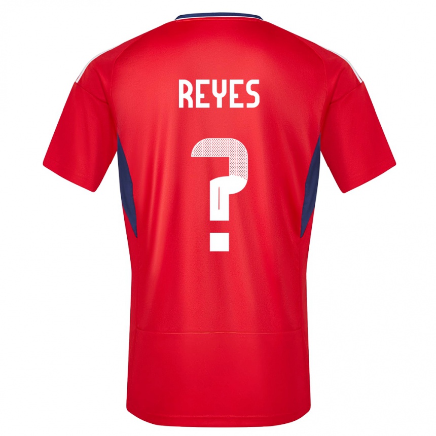 Niño Fútbol Camiseta Costa Rica Kenan Reyes #0 Rojo 1ª Equipación 24-26 México