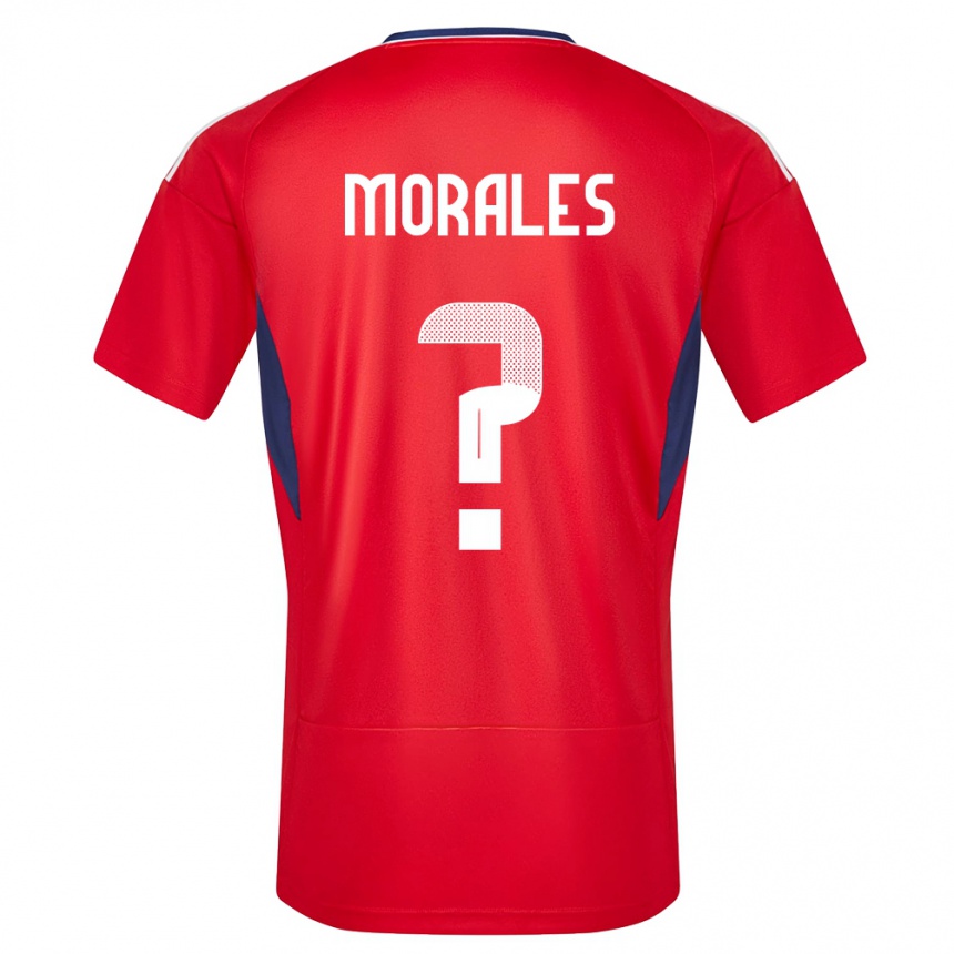 Niño Fútbol Camiseta Costa Rica Bryan Morales #0 Rojo 1ª Equipación 24-26 México