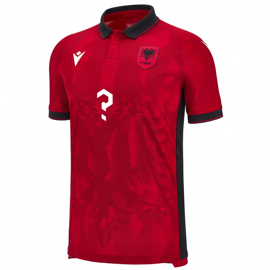 Niño Fútbol Camiseta Albania Gabriel Guri #0 Rojo 1ª Equipación 24-26 México