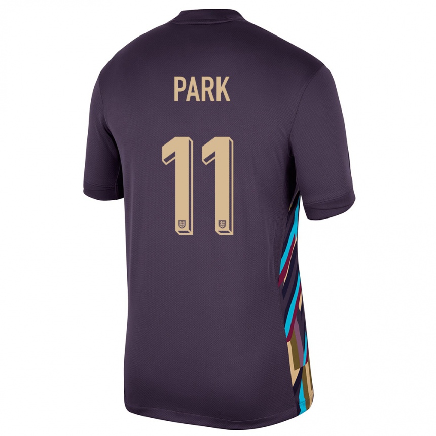 Niño Fútbol Camiseta Inglaterra Jess Park #11 Pasa Oscura 2ª Equipación 24-26 México