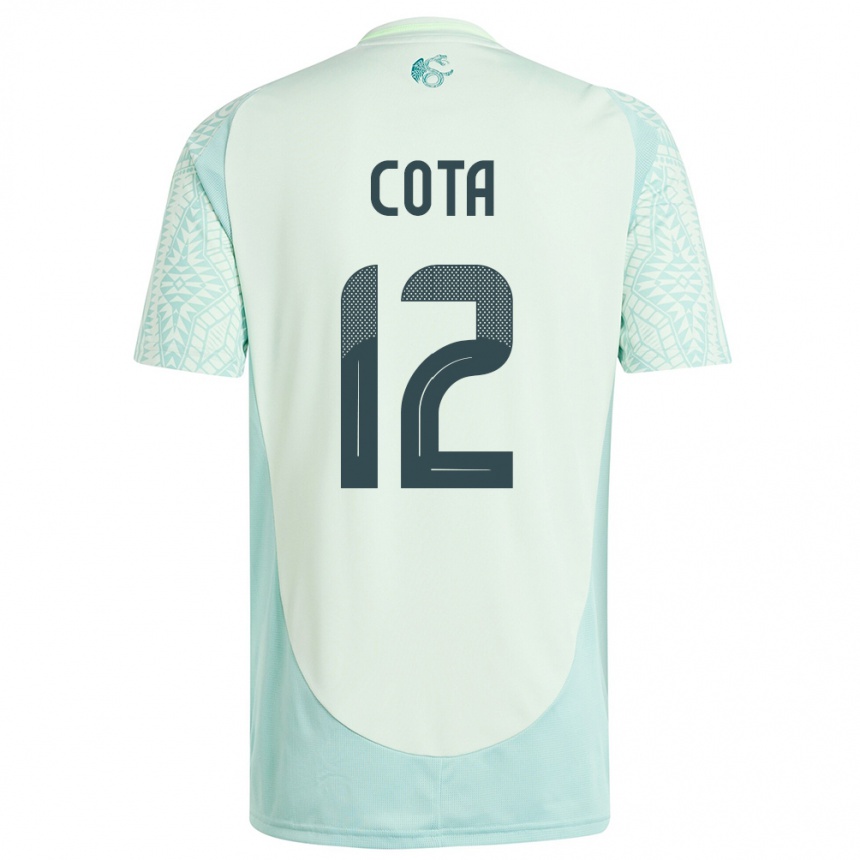 Niño Fútbol Camiseta México Rodolfo Cota #12 Lino Verde 2ª Equipación 24-26 México