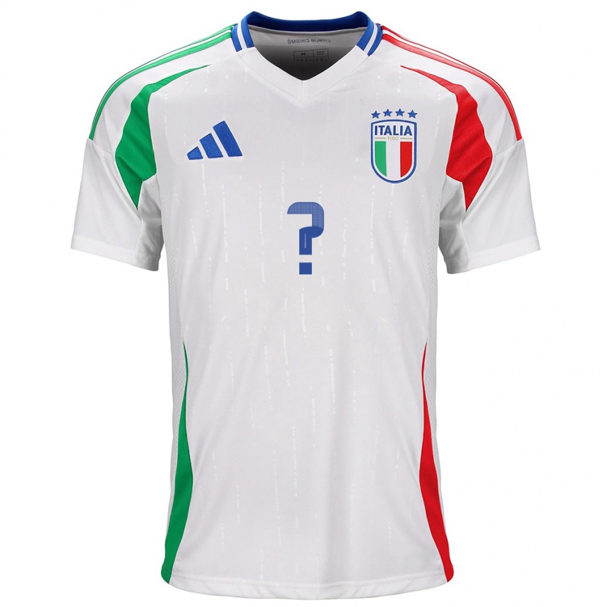 Niño Fútbol Camiseta Italia Luca Reggiani #0 Blanco 2ª Equipación 24-26 México