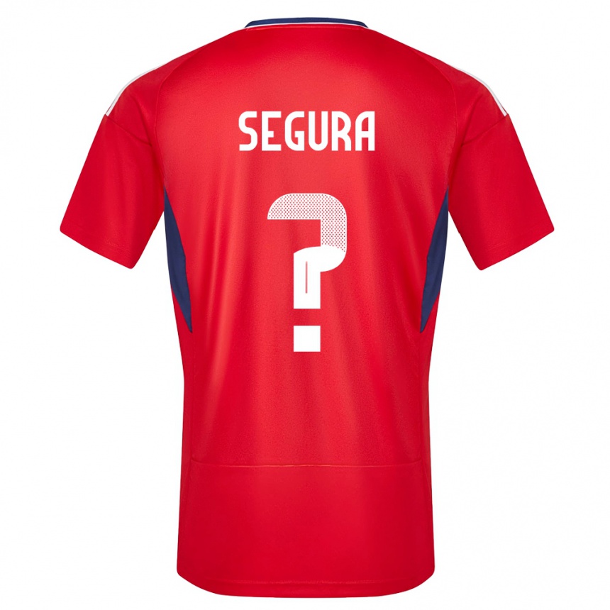 Hombre Fútbol Camiseta Costa Rica Oscar Segura #0 Rojo 1ª Equipación 24-26 México