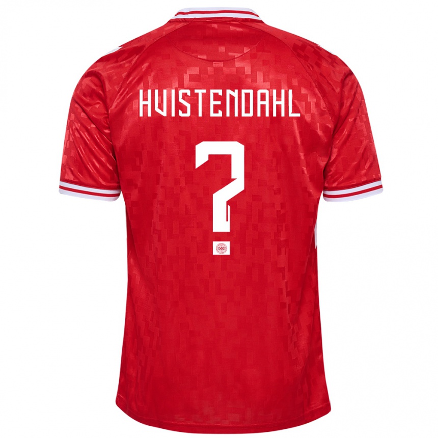 Hombre Fútbol Camiseta Dinamarca Johan Hvistendahl #0 Rojo 1ª Equipación 24-26 México