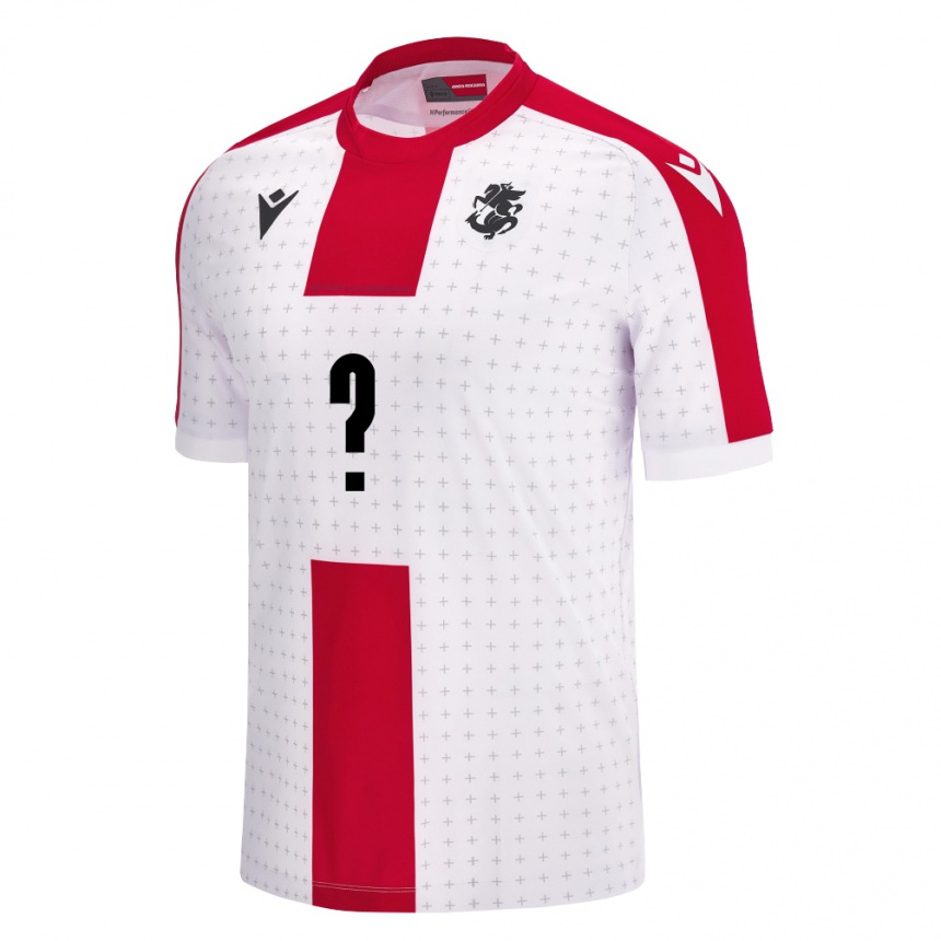 Hombre Fútbol Camiseta Georgia Sandro Tatishvili #0 Blanco 1ª Equipación 24-26 México