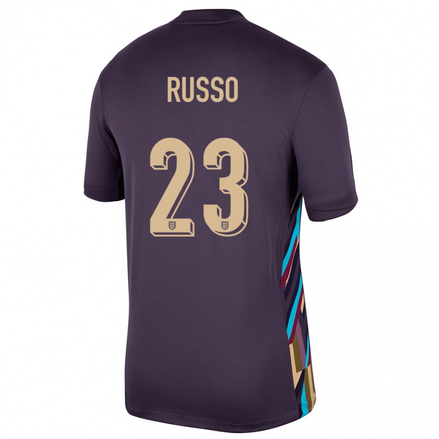 Hombre Fútbol Camiseta Inglaterra Alessia Russo #23 Pasa Oscura 2ª Equipación 24-26 México