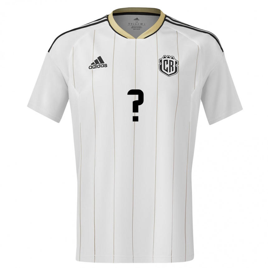 Hombre Fútbol Camiseta Costa Rica Emmanuel Garita #0 Blanco 2ª Equipación 24-26 México