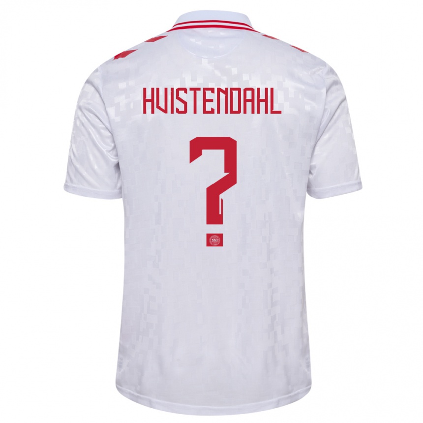 Hombre Fútbol Camiseta Dinamarca Johan Hvistendahl #0 Blanco 2ª Equipación 24-26 México