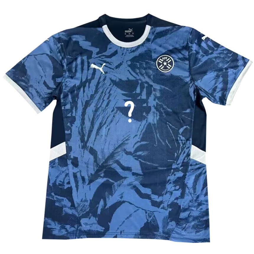 Hombre Fútbol Camiseta Paraguay Santiago Ocampos #0 Azul 2ª Equipación 24-26 México