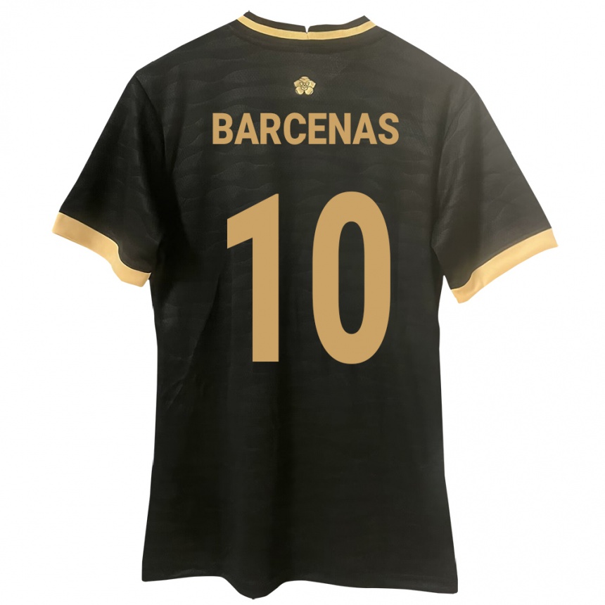 Hombre Fútbol Camiseta Panamá Yoel Bárcenas #10 Negro 2ª Equipación 24-26 México