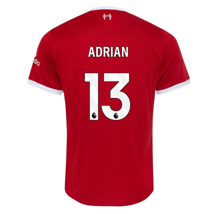 Niño Fútbol Camiseta Adrian #13 Rojo 1ª Equipación 2023/24 México