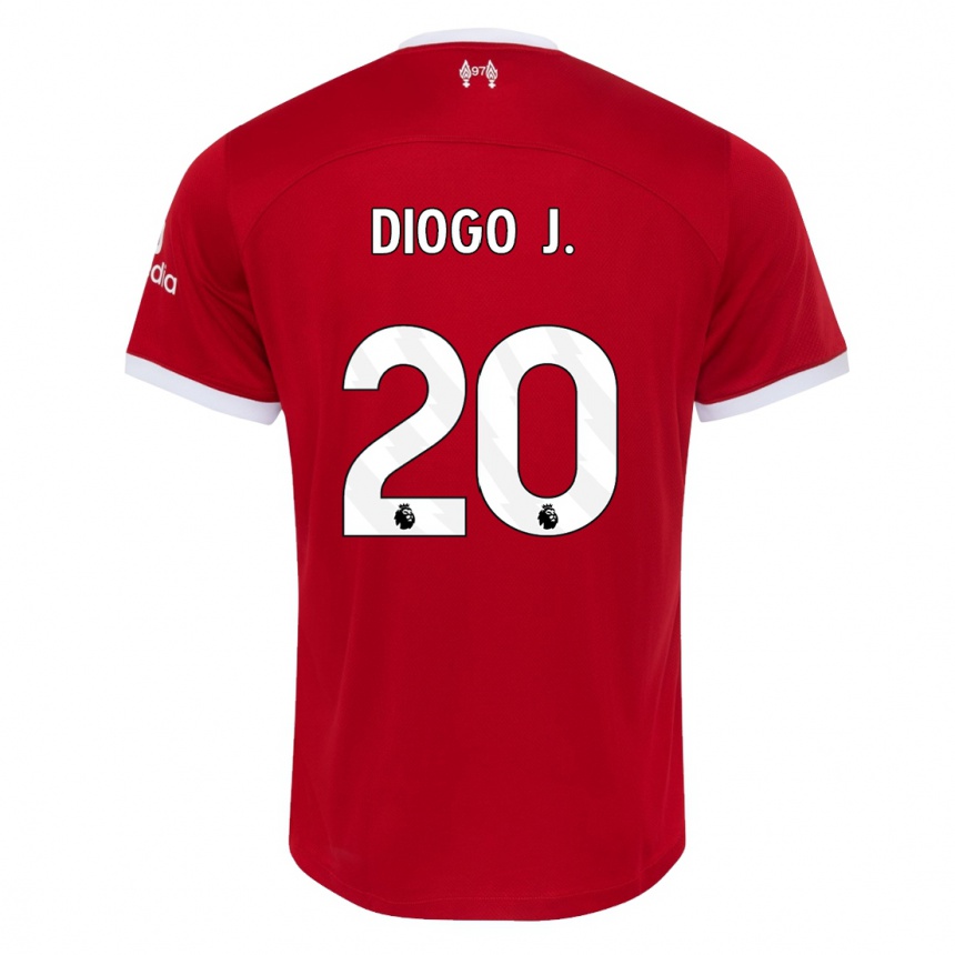 Niño Fútbol Camiseta Diogo Jota #20 Rojo 1ª Equipación 2023/24 México