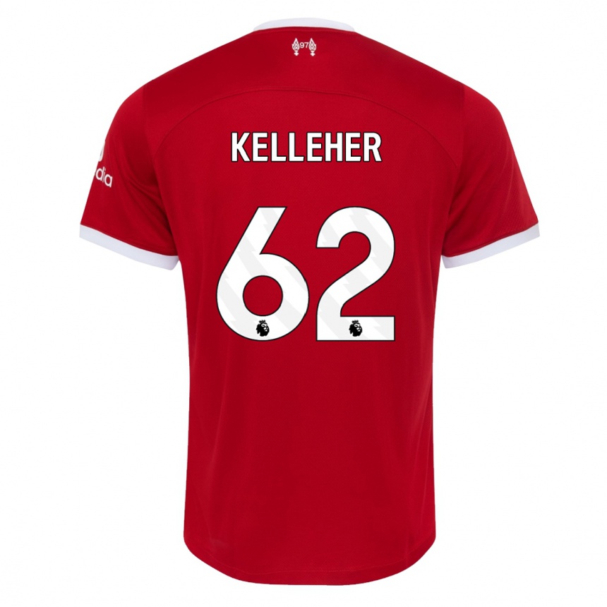 Niño Fútbol Camiseta Caoimhin Kelleher #62 Rojo 1ª Equipación 2023/24 México