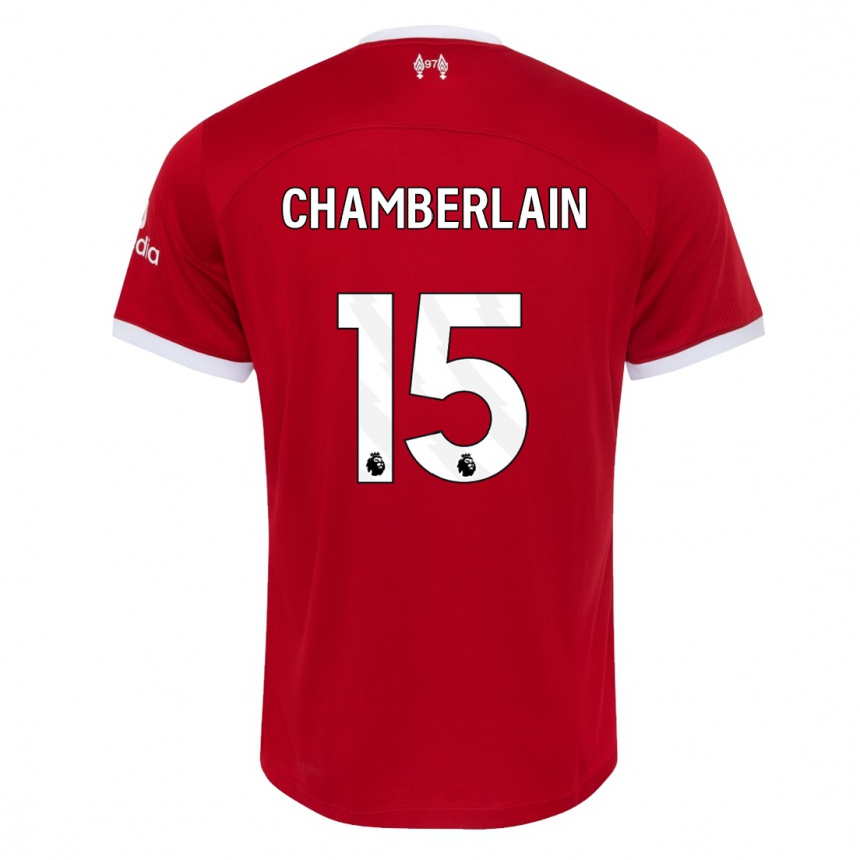 Niño Fútbol Camiseta Alex Oxlade Chamberlain #15 Rojo 1ª Equipación 2023/24 México