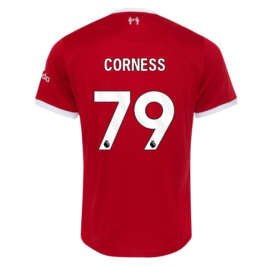 Niño Fútbol Camiseta Dominic Corness #79 Rojo 1ª Equipación 2023/24 México