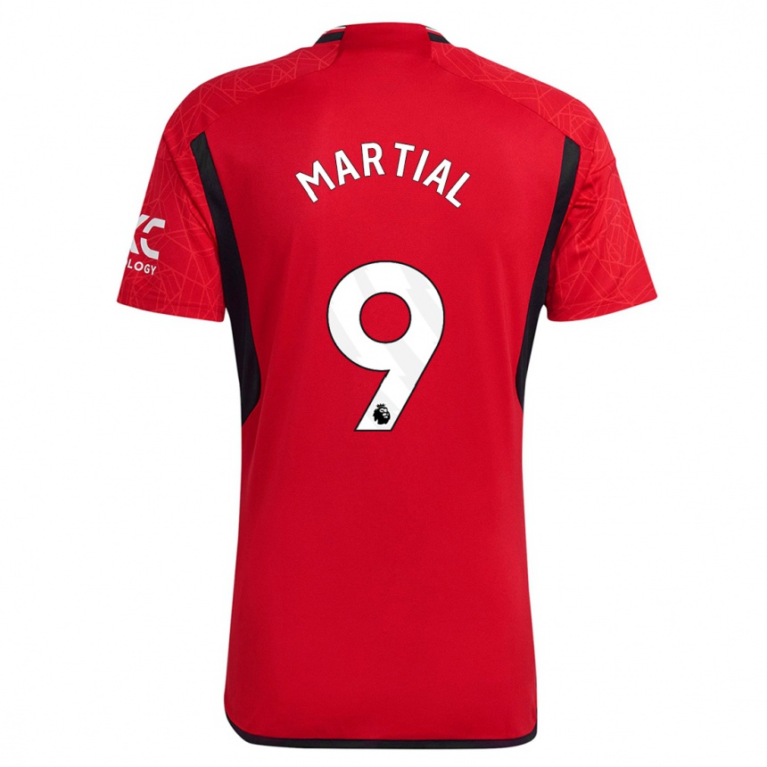 Niño Fútbol Camiseta Anthony Martial #9 Rojo 1ª Equipación 2023/24 México