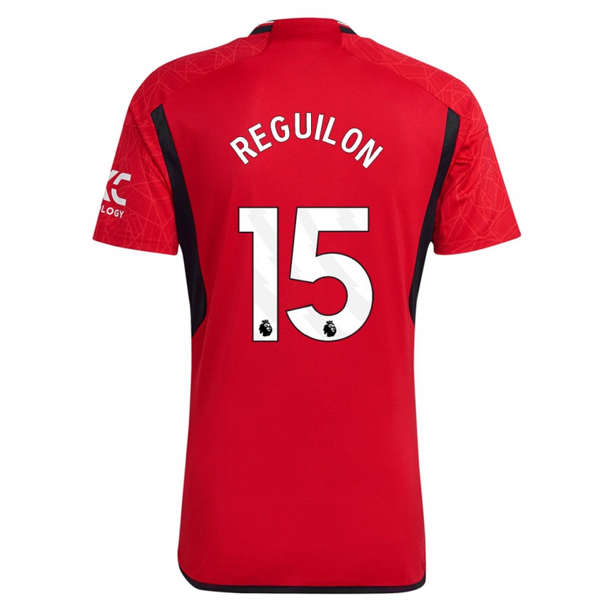 Niño Fútbol Camiseta Sergio Reguilon #15 Rojo 1ª Equipación 2023/24 México