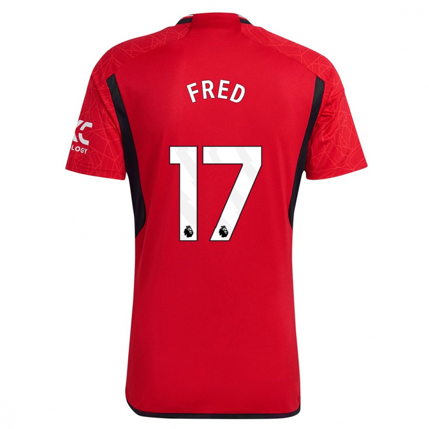 Niño Fútbol Camiseta Fred #17 Rojo 1ª Equipación 2023/24 México