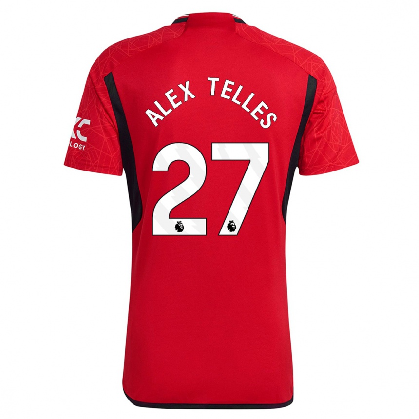 Niño Fútbol Camiseta Alex Nicolao Telles #27 Rojo 1ª Equipación 2023/24 México