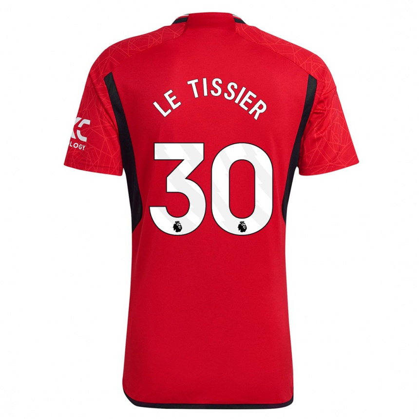 Niño Fútbol Camiseta Maya Le Tissier #30 Rojo 1ª Equipación 2023/24 México