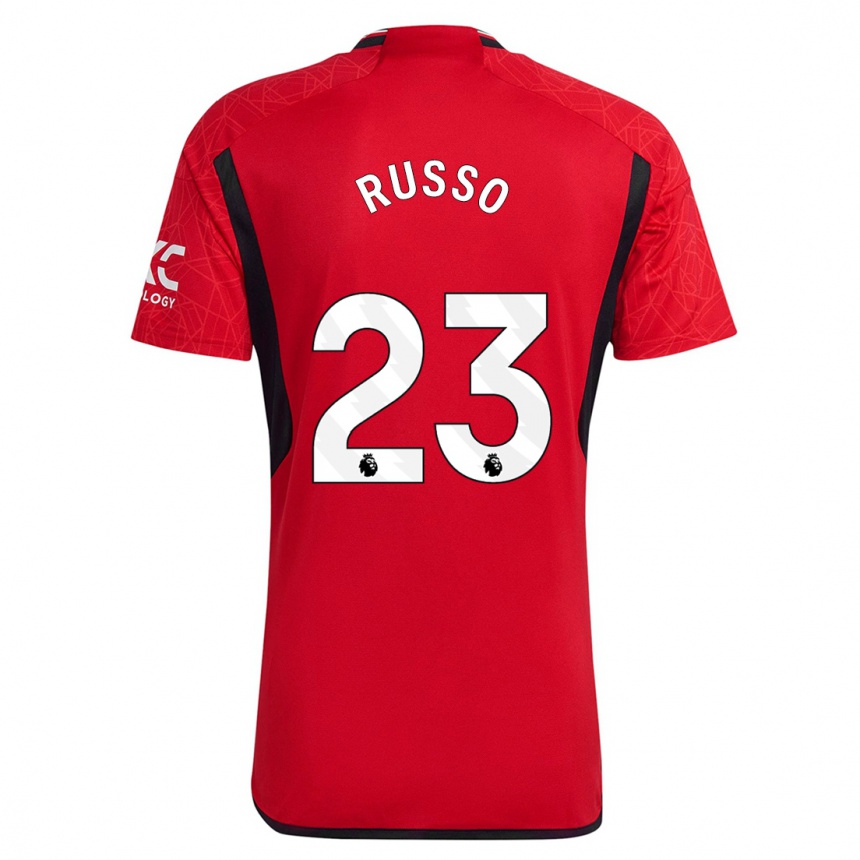 Niño Fútbol Camiseta Alessia Russo #23 Rojo 1ª Equipación 2023/24 México