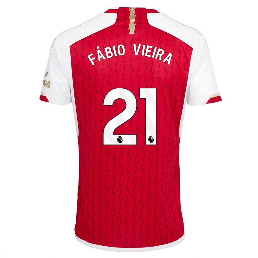 Niño Fútbol Camiseta Fabio Vieira #21 Rojo 1ª Equipación 2023/24 México