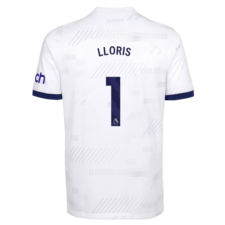 Niño Fútbol Camiseta Hugo Lloris #1 Blanco 1ª Equipación 2023/24 México