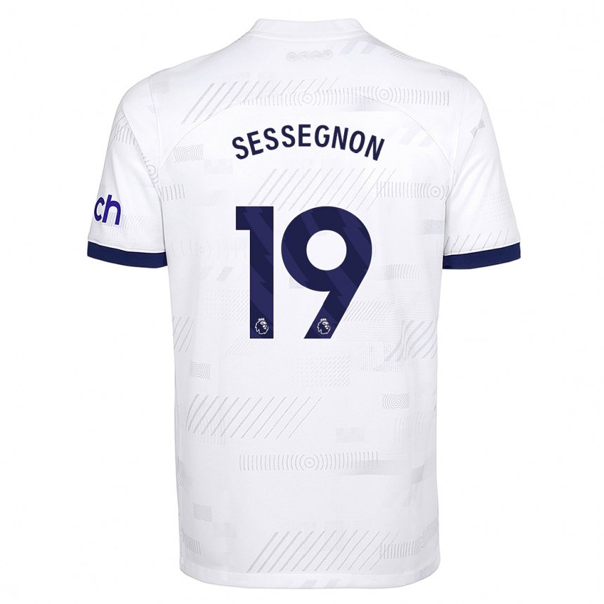 Niño Fútbol Camiseta Ryan Sessegnon #19 Blanco 1ª Equipación 2023/24 México