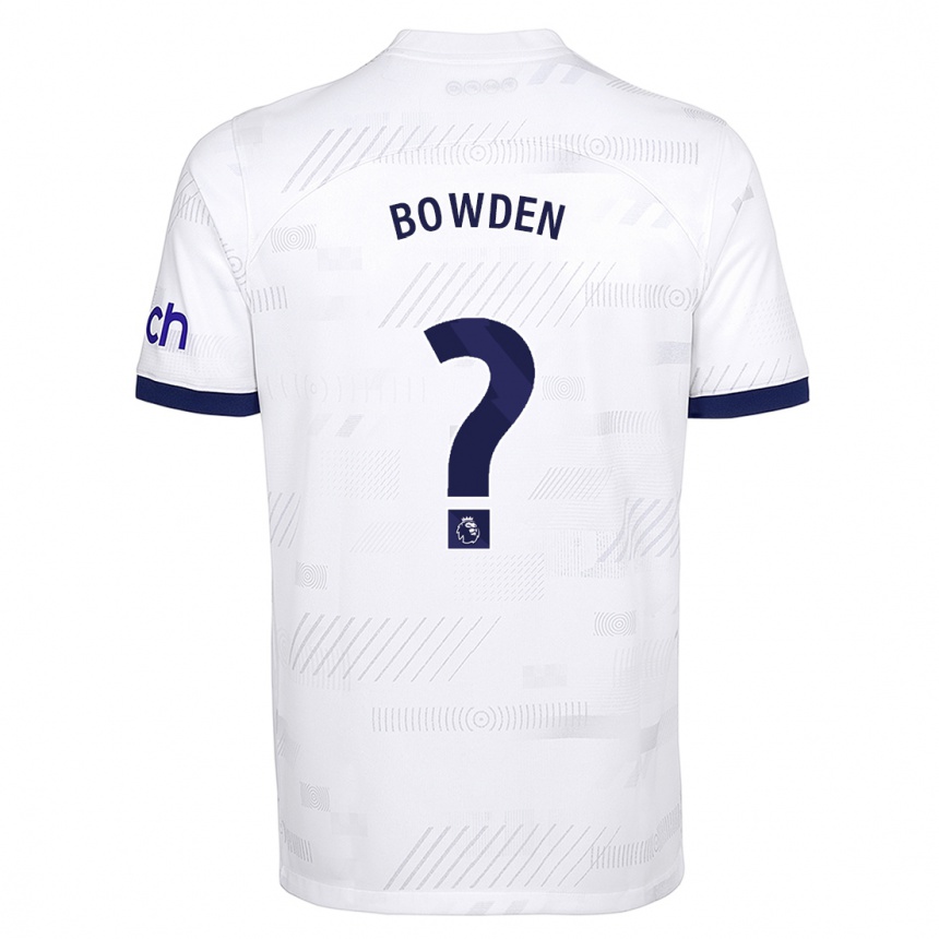 Niño Fútbol Camiseta Jamie Bowden #0 Blanco 1ª Equipación 2023/24 México