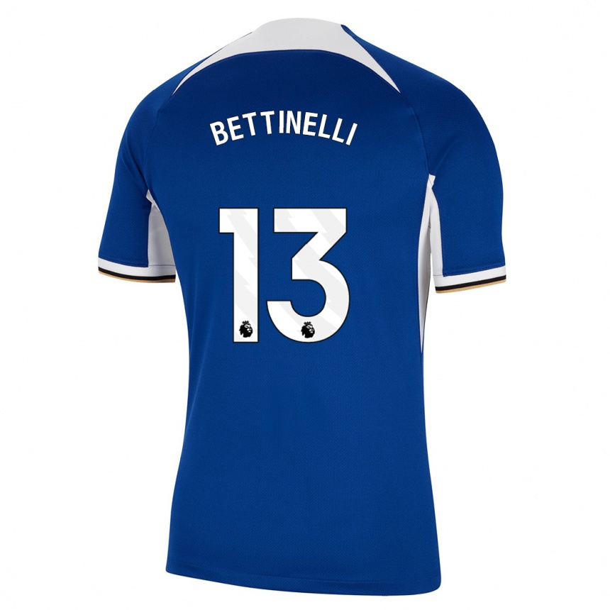 Niño Fútbol Camiseta Marcus Bettinelli #13 Azul 1ª Equipación 2023/24 México