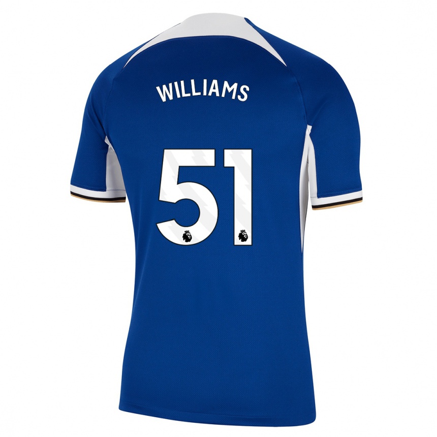 Niño Fútbol Camiseta Dylan Williams #51 Azul 1ª Equipación 2023/24 México