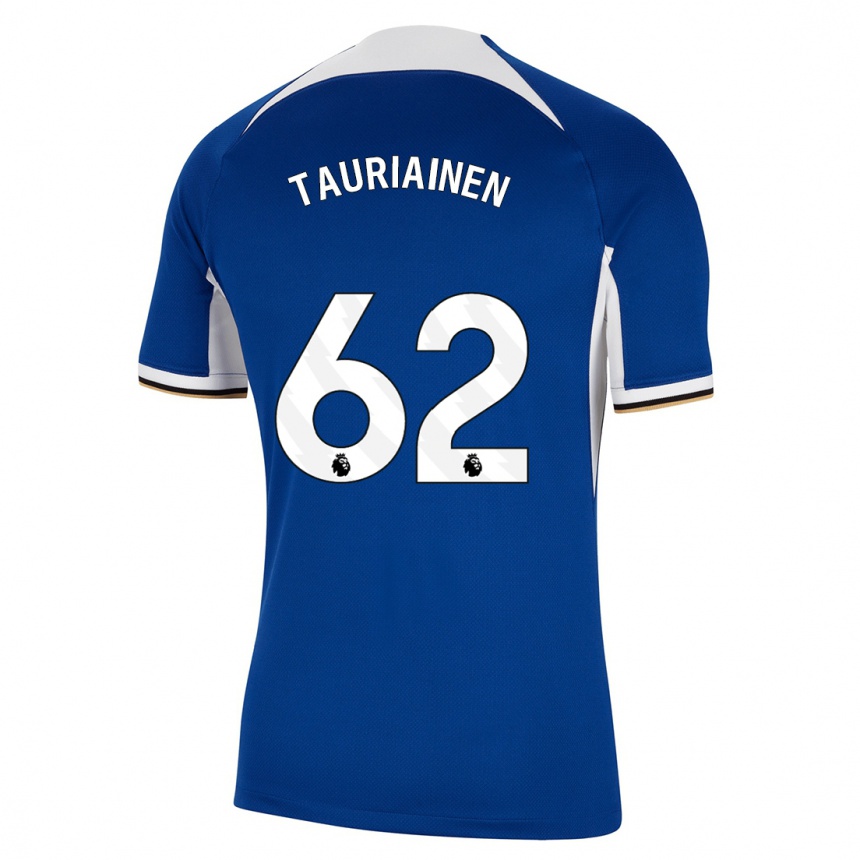 Niño Fútbol Camiseta Jimi Tauriainen #62 Azul 1ª Equipación 2023/24 México