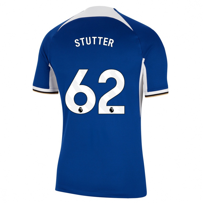 Niño Fútbol Camiseta Ronnie Stutter #62 Azul 1ª Equipación 2023/24 México