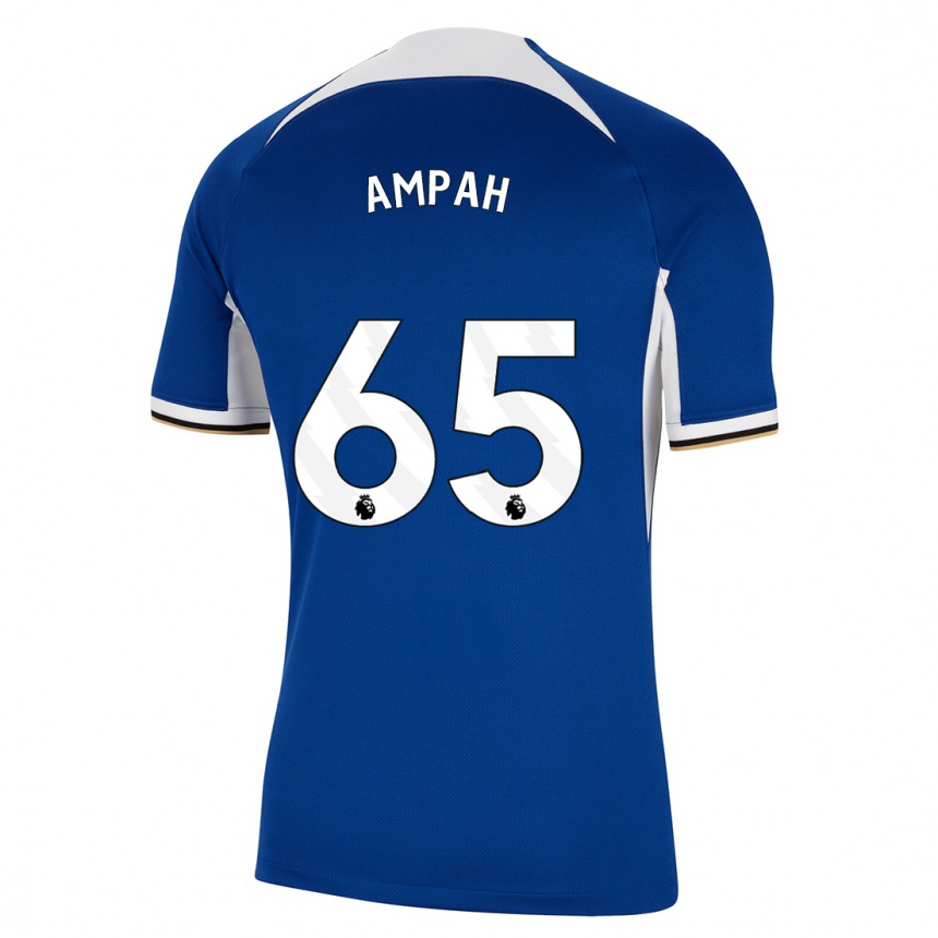 Niño Fútbol Camiseta Ato Ampah #65 Azul 1ª Equipación 2023/24 México