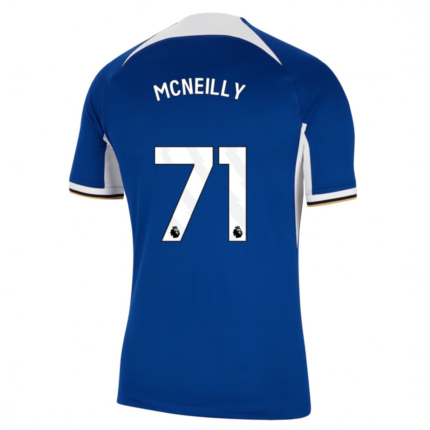 Niño Fútbol Camiseta Donnell Mcneilly #71 Azul 1ª Equipación 2023/24 México