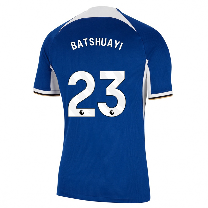 Niño Fútbol Camiseta Michy Batshuayi #23 Azul 1ª Equipación 2023/24 México