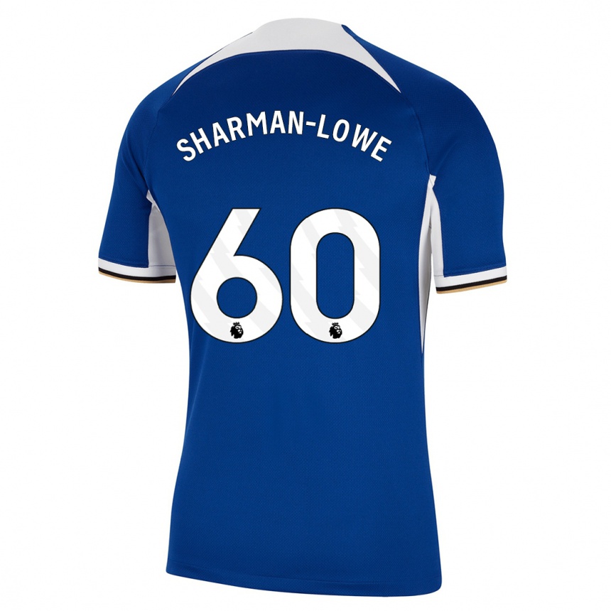 Niño Fútbol Camiseta Teddy Sharman-Lowe #60 Azul 1ª Equipación 2023/24 México