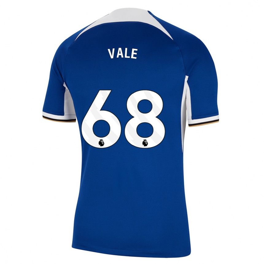 Niño Fútbol Camiseta Harvey Vale #68 Azul 1ª Equipación 2023/24 México