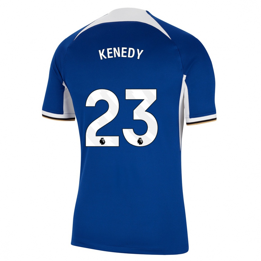 Niño Fútbol Camiseta Robert Kenedy #23 Azul 1ª Equipación 2023/24 México