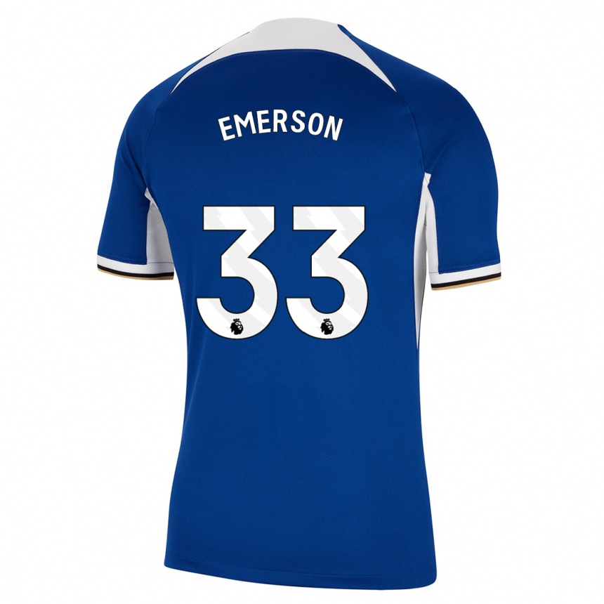 Niño Fútbol Camiseta Emerson #33 Azul 1ª Equipación 2023/24 México