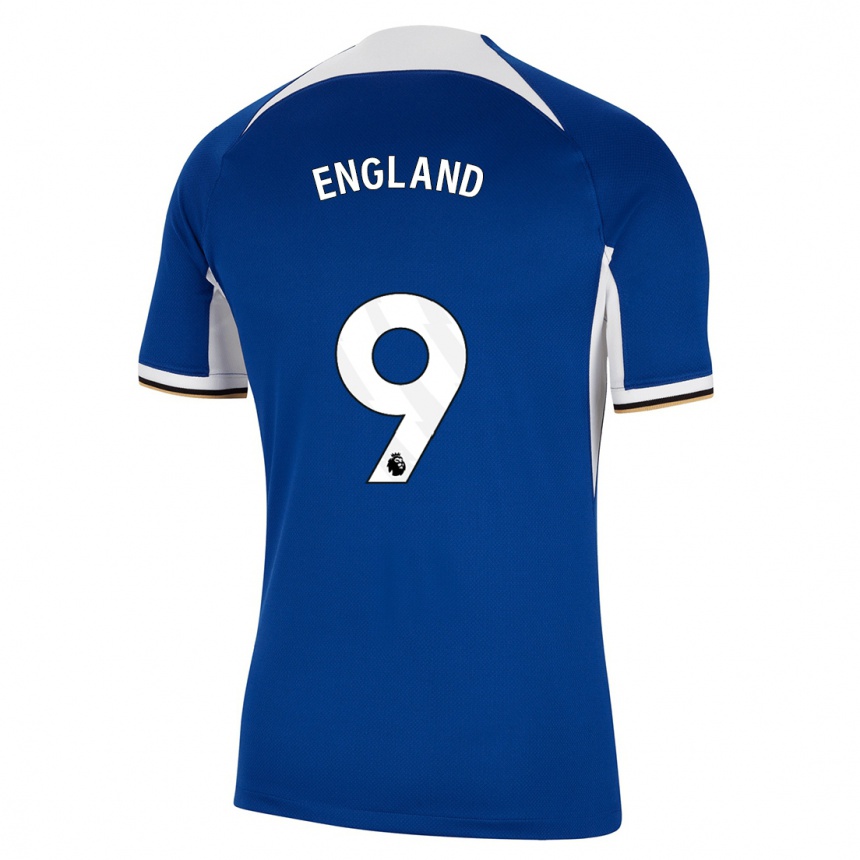 Niño Fútbol Camiseta Bethany England #9 Azul 1ª Equipación 2023/24 México