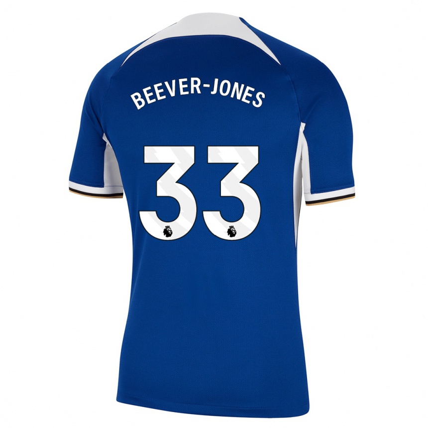 Niño Fútbol Camiseta Aggie Beever-Jones #33 Azul 1ª Equipación 2023/24 México