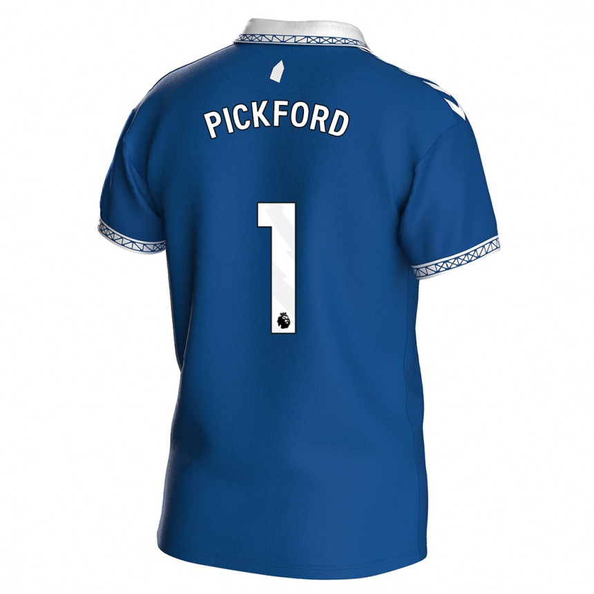 Niño Fútbol Camiseta Pickford #1 Azul Real 1ª Equipación 2023/24 México